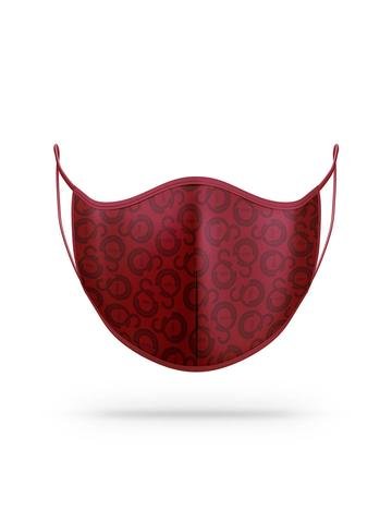 Maske Kırmızı Logo U201244