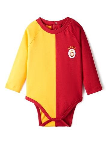Galatasaray Sarı Kırmızı Bebek Bodysuit B232094